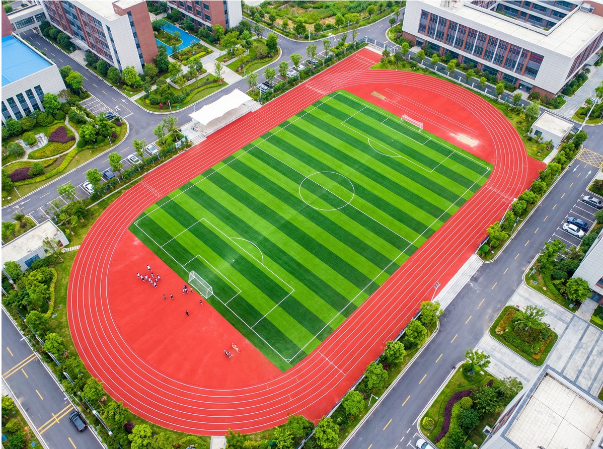 牡丹江市塑胶颗粒学校塑胶跑道 - 方案